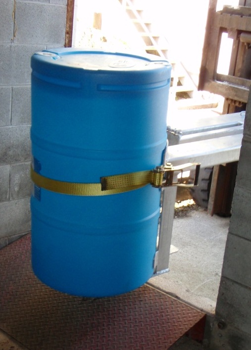 Drum Lifter Strap Plastic Drum Forklift Attachments Astrolift